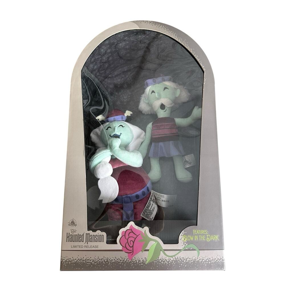 Disney Parks The Haunted Mansion Opera Singers Plush Set Limited Sealed New